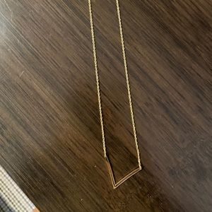 Jennifer Zeuner Gold Bianca Small Necklace